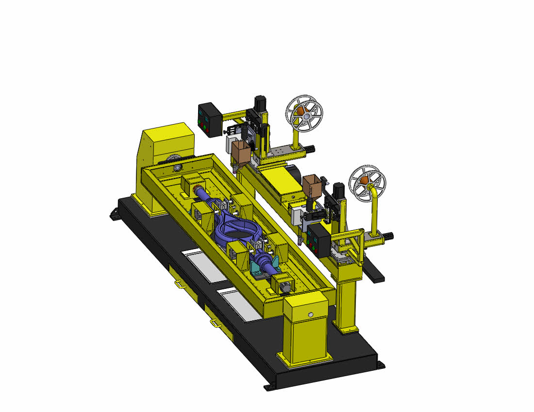 车桥Y焊缝专机三维SW1105103