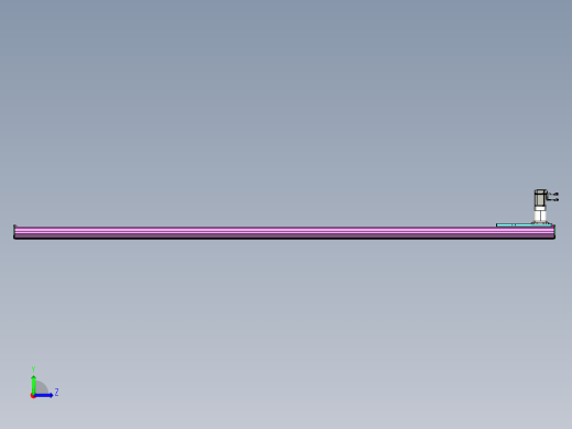 东锦齿条传动DH210G-L167-S3300-BU-减速机+P750W左视缩略图