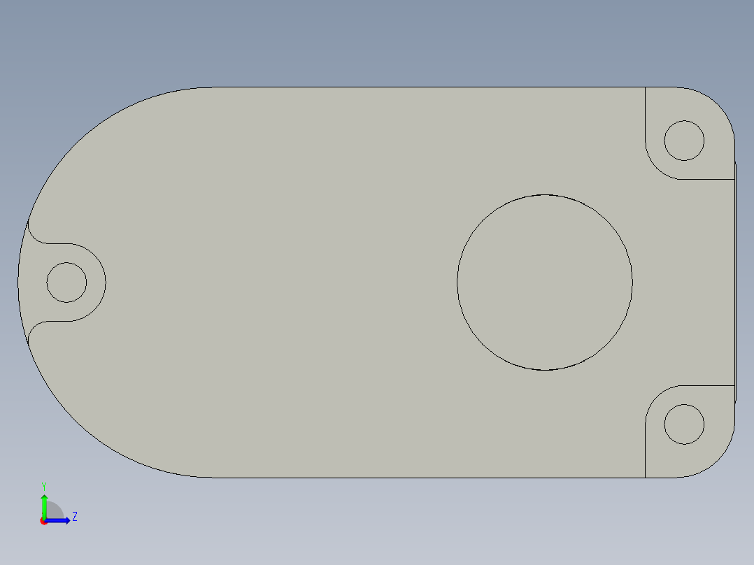 上银线性制动器LAS_STEP左视图