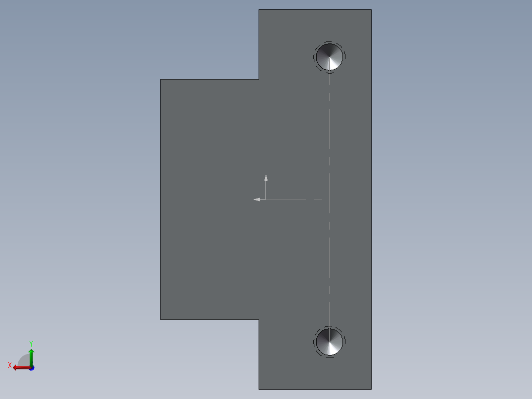CL219-1-2铰链后视图