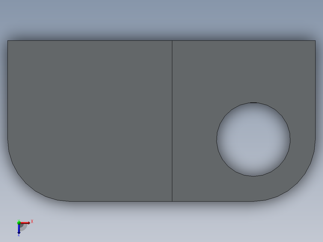 CL219-1-2铰链俯视图