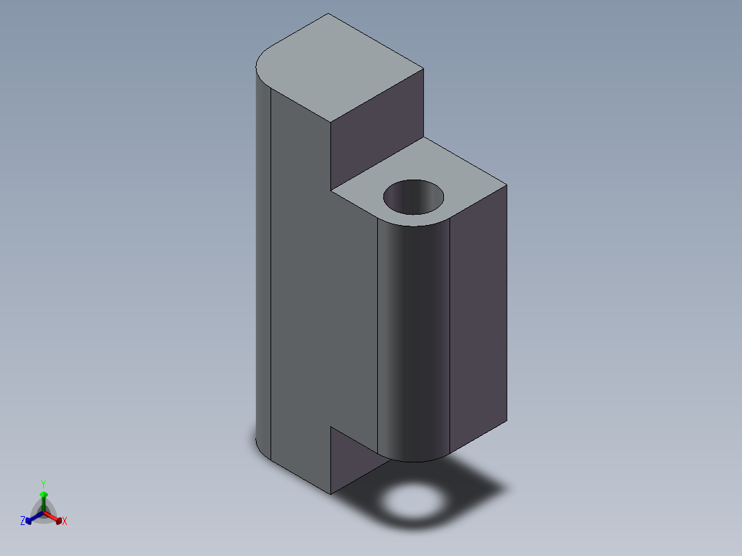 CL219-1-2铰链正等轴测图