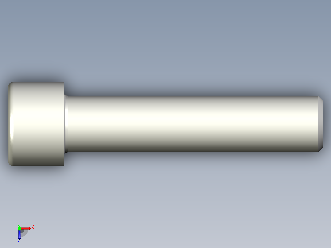 螺钉-DIN_912-M12x55.stp俯视图