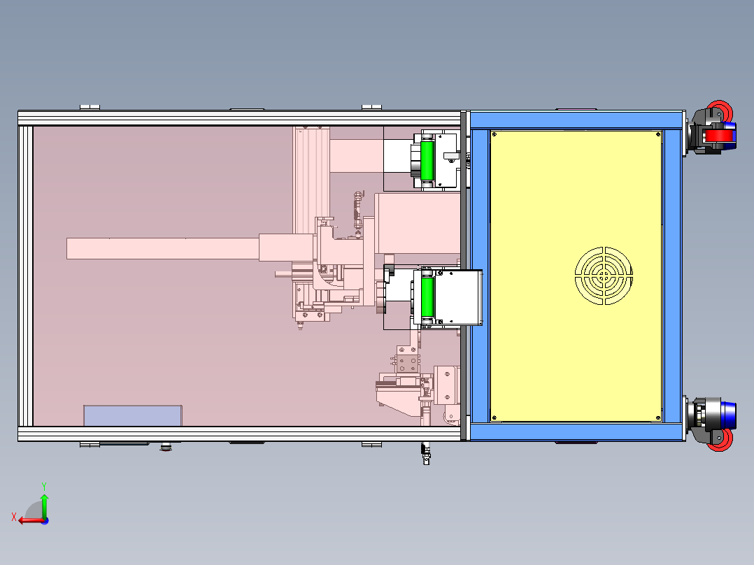 转子插磁钢机sw18可编辑后视图