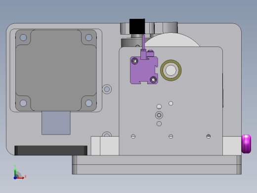 台式三轴自动螺丝机（sw16可编辑+工程图+bom）前视缩略图