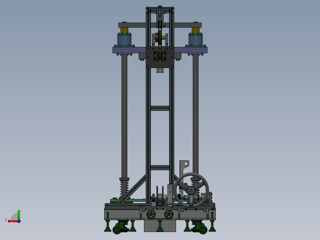 冲击试验机sw22后视图