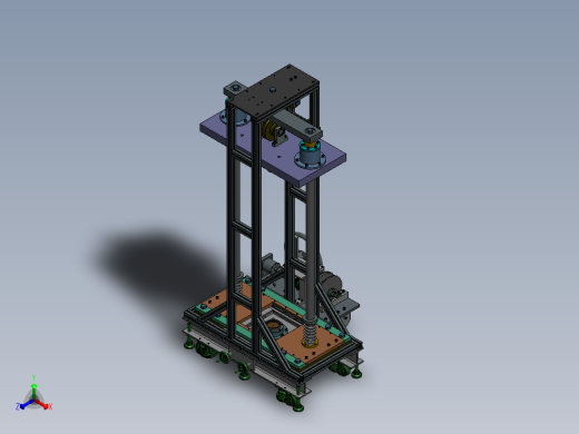 冲击试验机sw22正等轴测缩略图