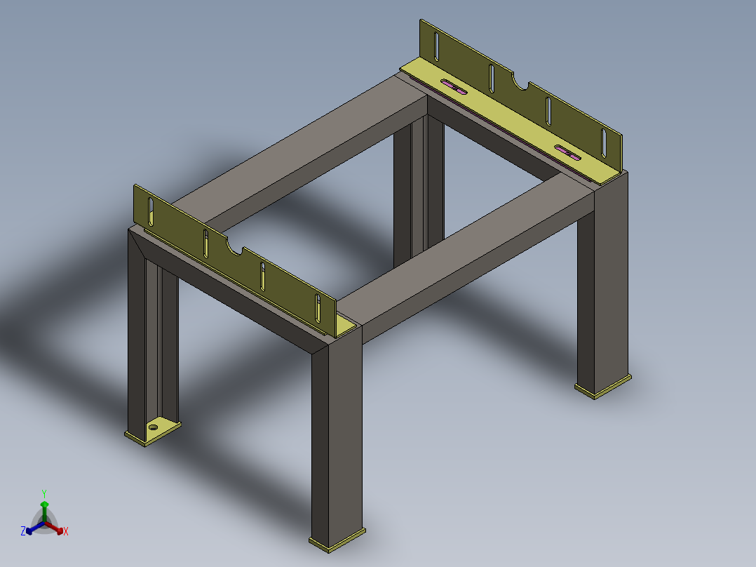 包装机正等轴测图