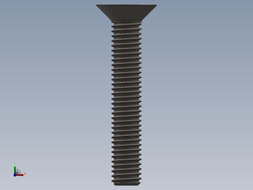 Screw_ISO_10642_M5x30_A2.SLDPRT前视缩略图