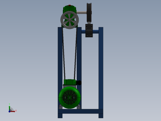 椰子剥皮机（coconutshellpeelingmachine）前视缩略图
