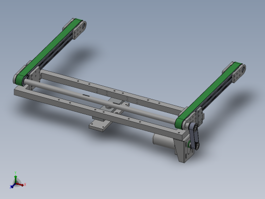 4通道皮带输送机构
