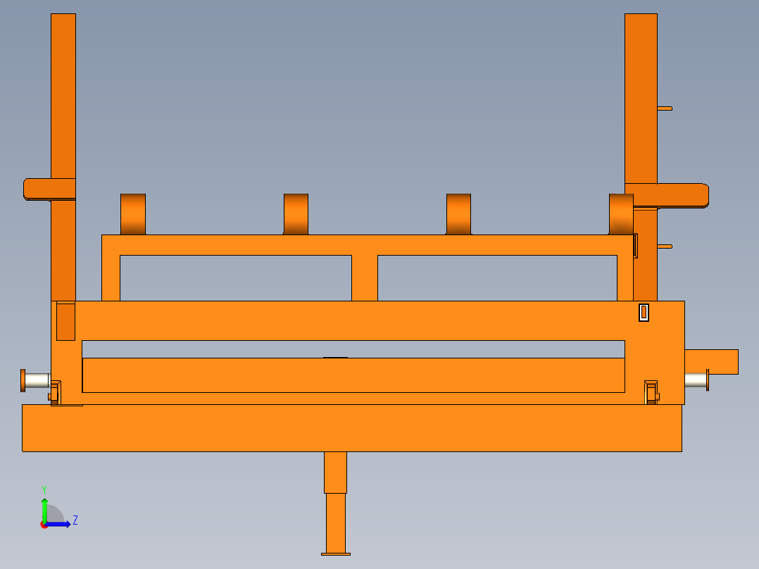 B2003923-农田灌溉系统左视图