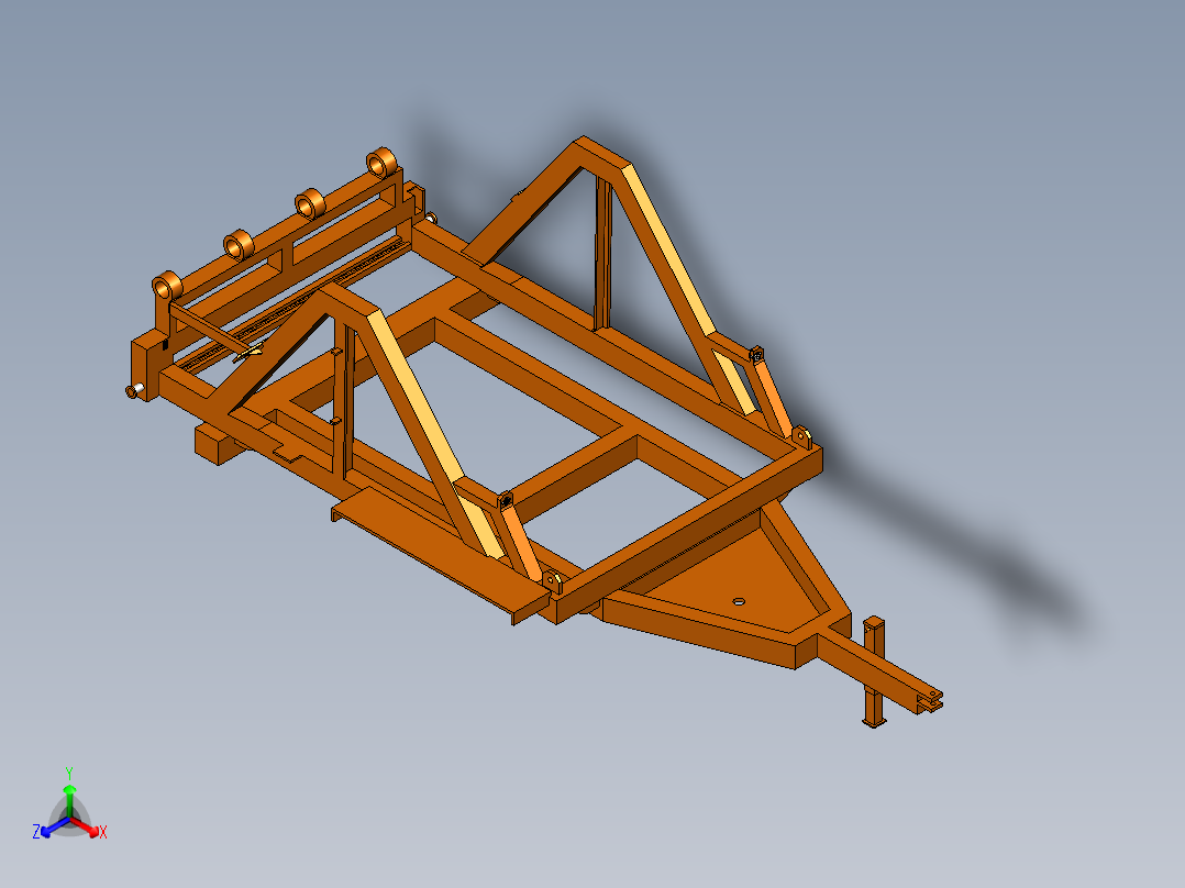 B2003923-农田灌溉系统正等轴测图