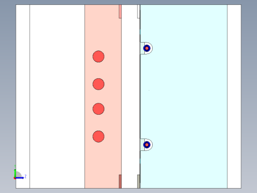吊灯主体（前模哈夫滑块）左视缩略图