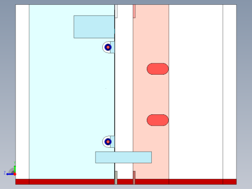 吊灯主体（前模哈夫滑块）右视缩略图