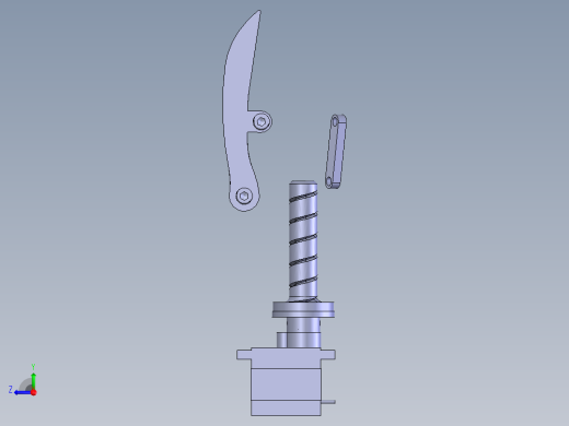 三爪夹持器右视缩略图