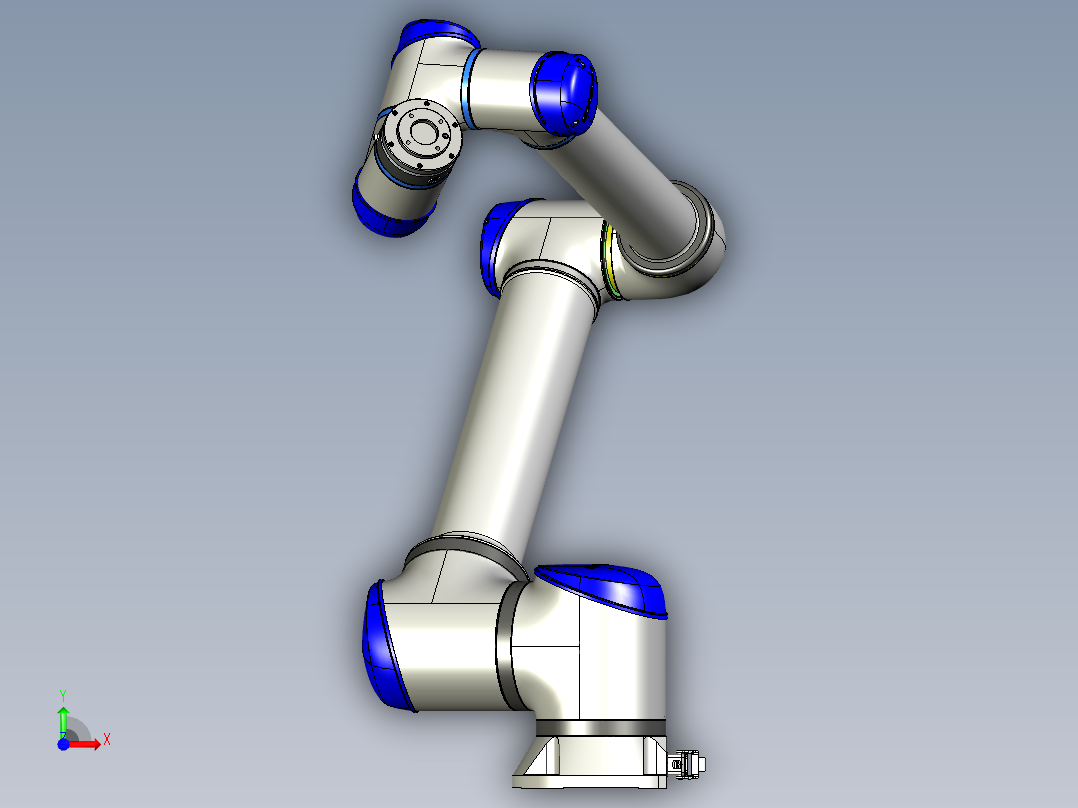 新松10KG-1300MM协作机器人关节可活动前视图