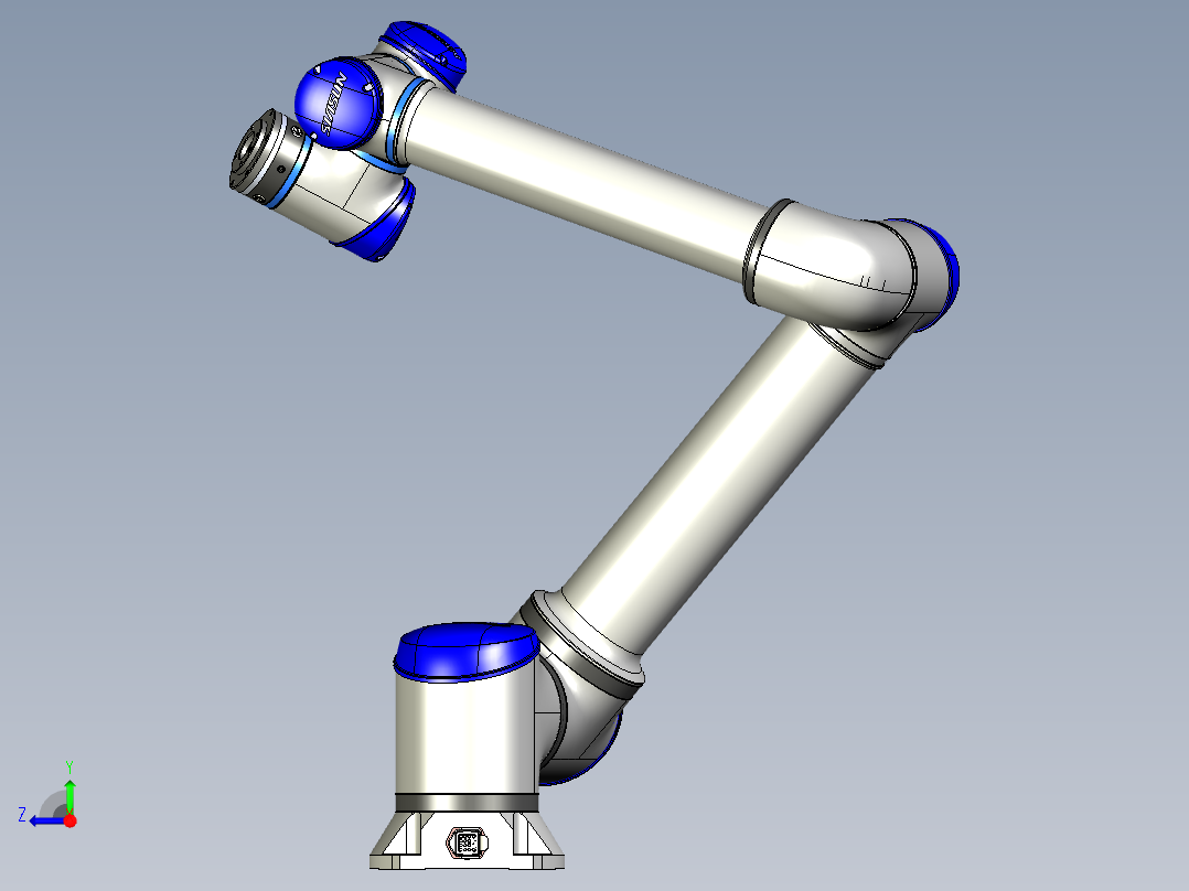 新松10KG-1300MM协作机器人关节可活动右视图