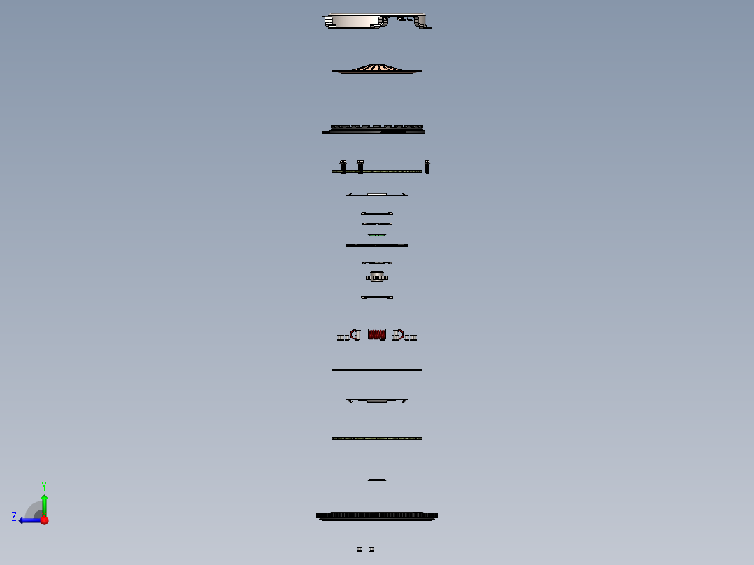 离合器(27)右视图