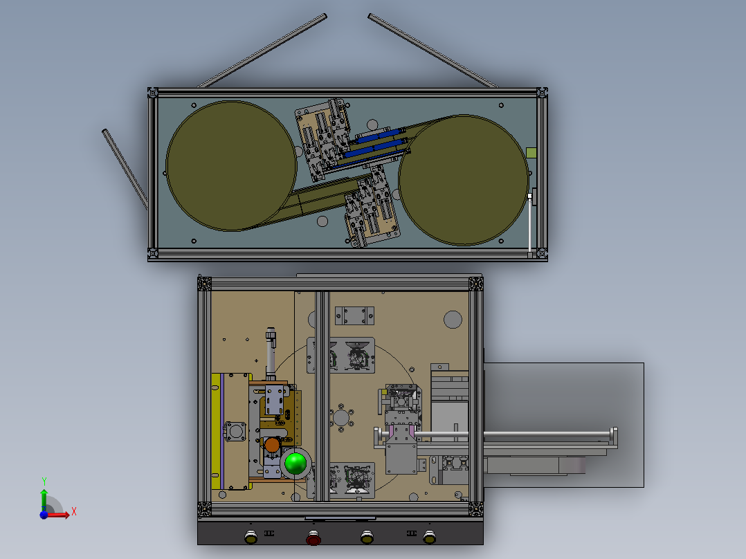 转盘式自动上料锁螺丝机 sw16前视图