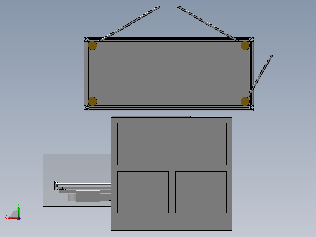 转盘式自动上料锁螺丝机 sw16后视图