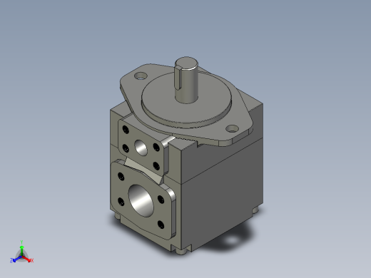 YB-E叶片泵-30V单泵YB-E125LAA