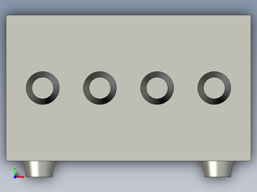 PS1C-3624-4产品安装尺寸图(AV11)-光源控制器-欧姆龙采购前视图