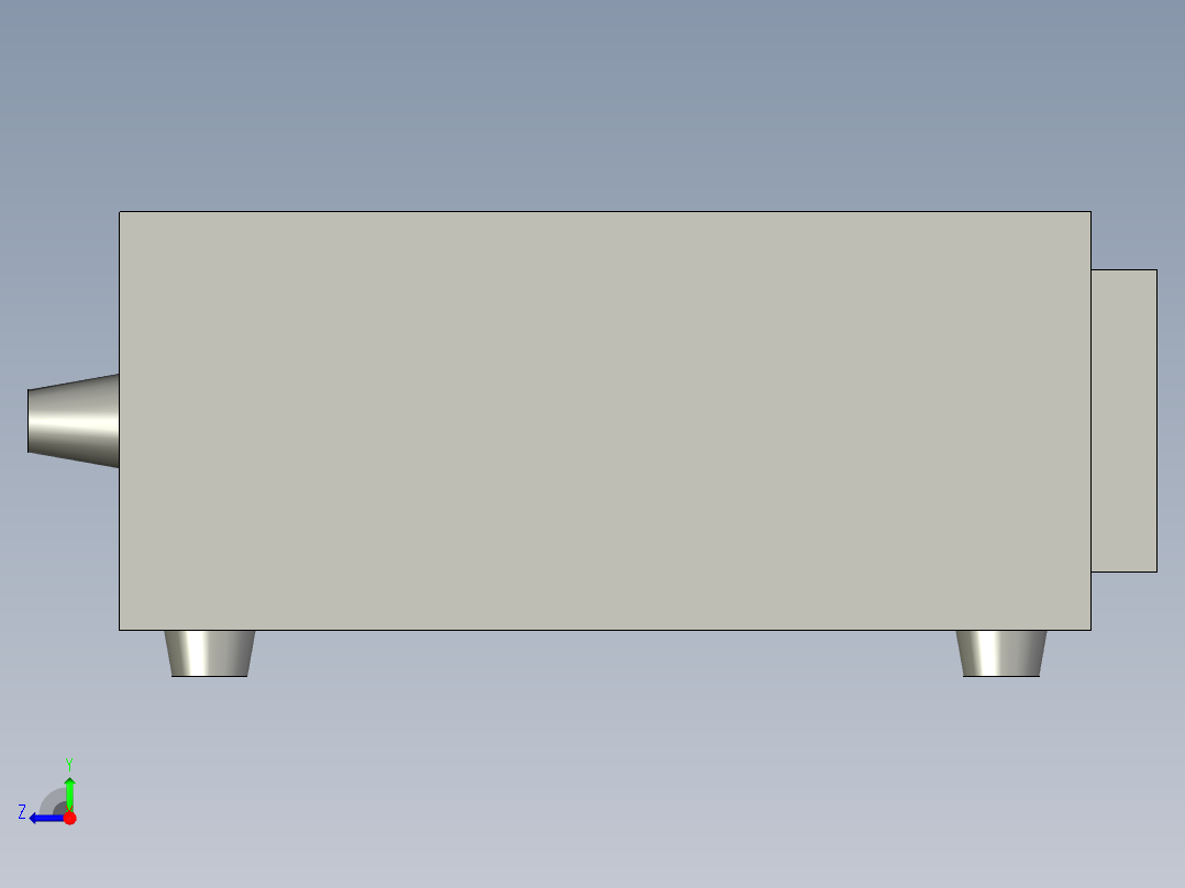 PS1C-3624-4产品安装尺寸图(AV11)-光源控制器-欧姆龙采购右视图