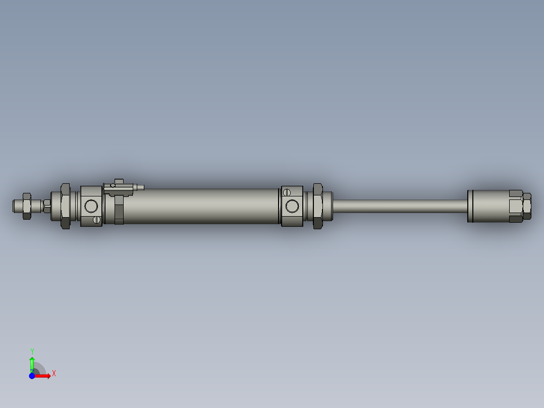 MICJ25x100-20SG_0200_+_CS1-M-1_MICJ25x100-20SG_0200前视图