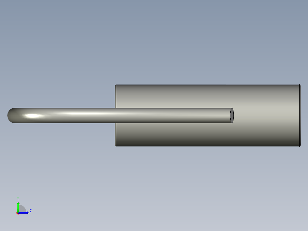 光电传感器MV-112M左视图