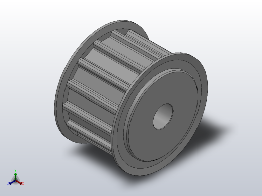 标准型梯形齿同步带轮AT10型_SAT10HC-14-25-dc10-A