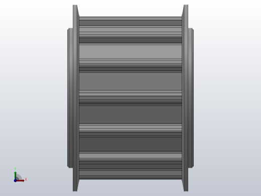 标准型梯形齿同步带轮AT10型_SAT10HC-14-25-dc10-A前视缩略图