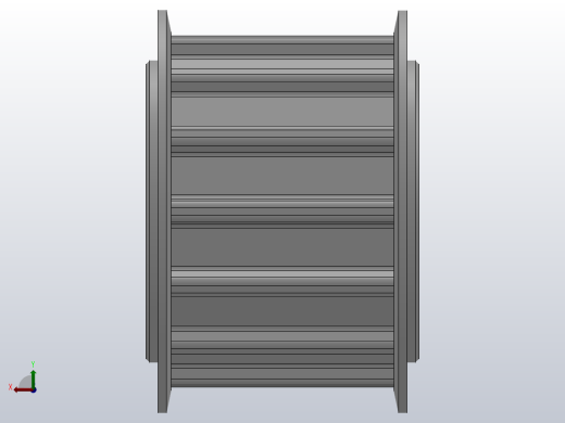 标准型梯形齿同步带轮AT10型_SAT10HC-14-25-dc10-A后视缩略图