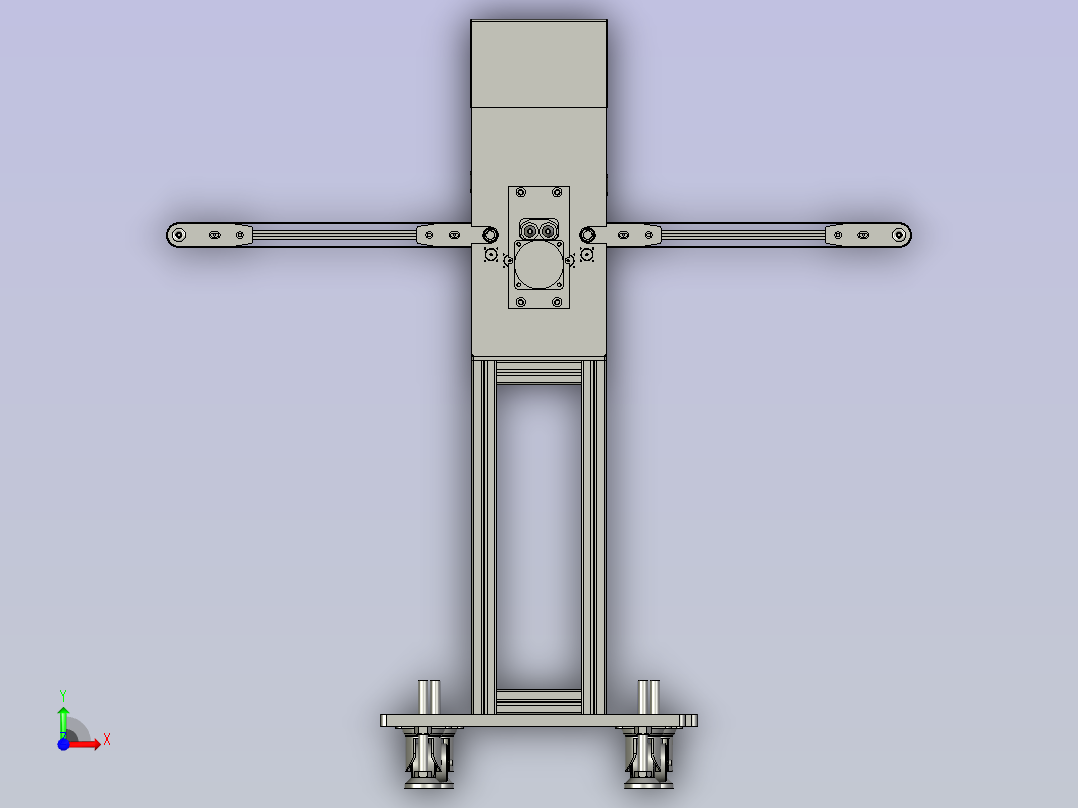 23LM012面板清洁机前视图