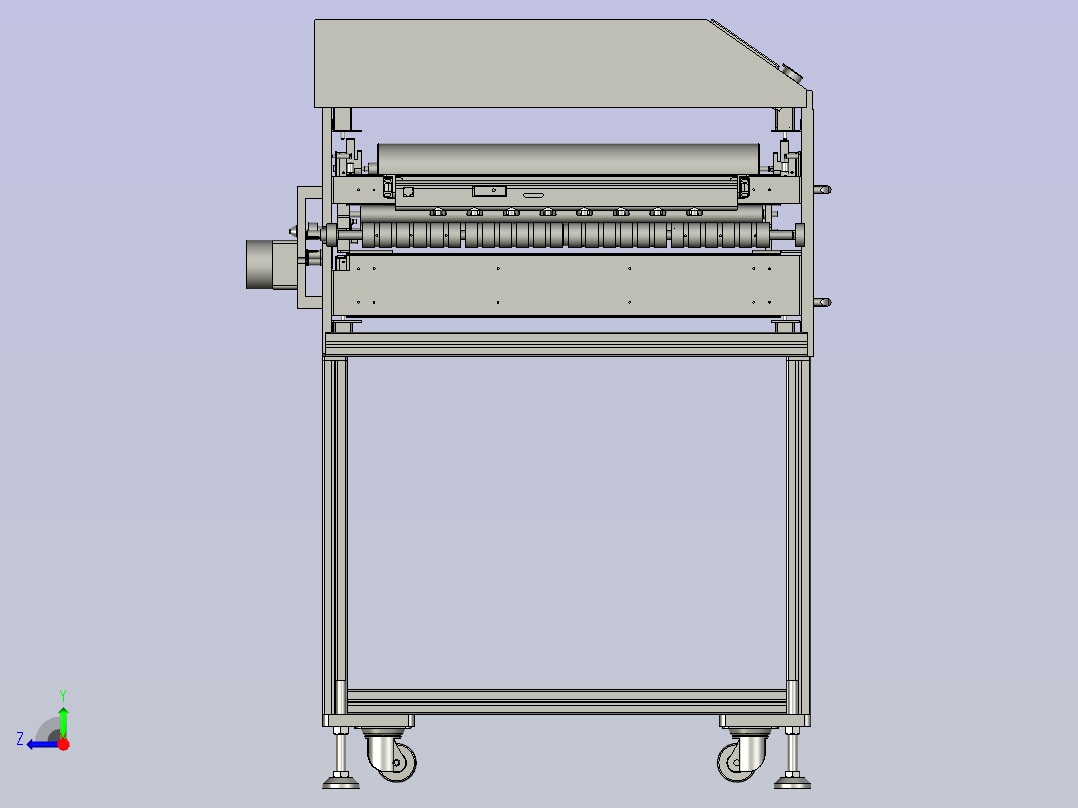 23LM012面板清洁机右视图