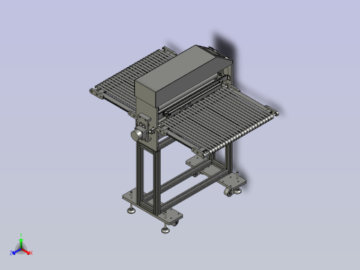 23LM012面板清洁机正等轴测缩略图