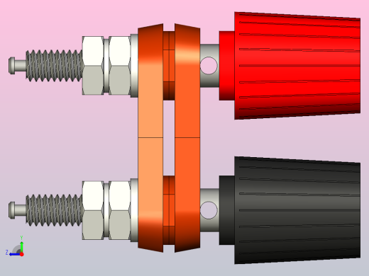 双输入端子板右视缩略图
