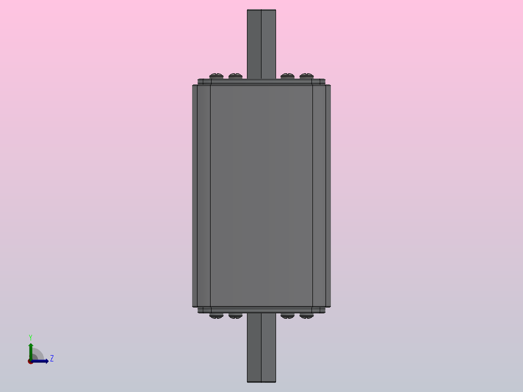NGTC00-100A 160A快速熔断器[NGTC00]左视图