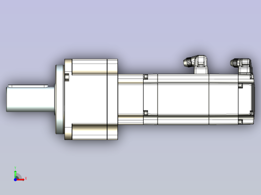 JSCC精研伺服减速电机 130mht12前视缩略图