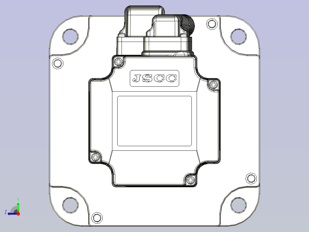 JSCC精研伺服减速电机 130mht12右视图