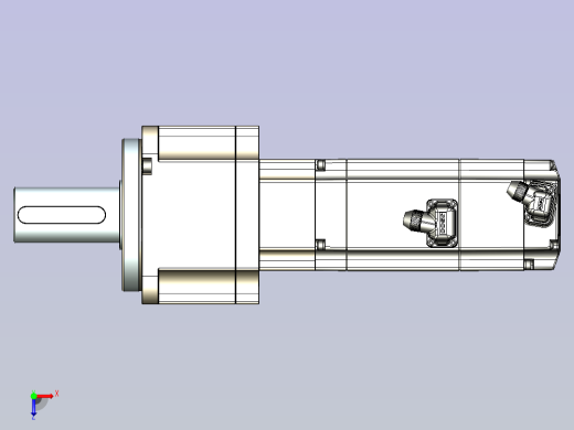 JSCC精研伺服减速电机 130mht12俯视缩略图