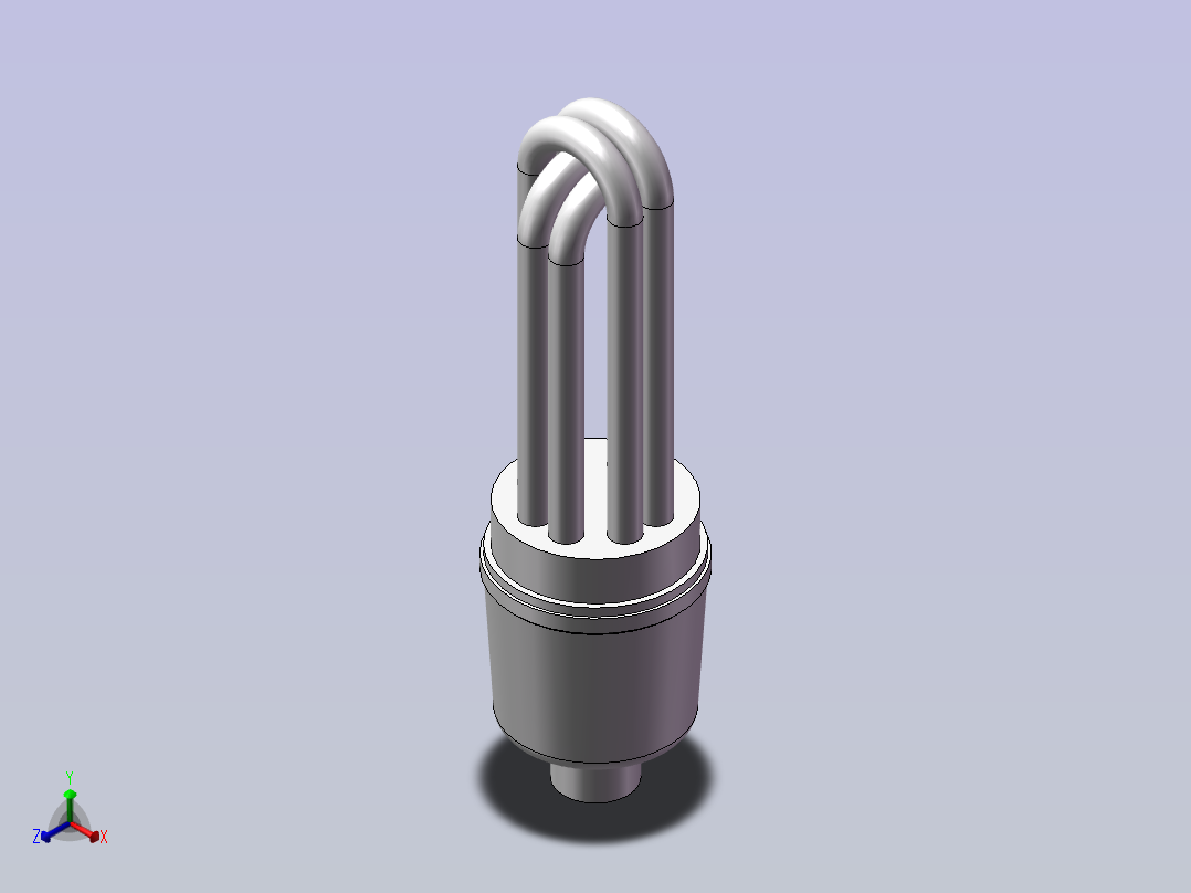 加热器正等轴测图