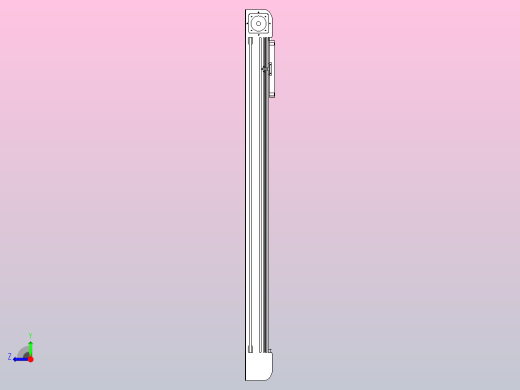 带式直线轴半闭式TPA-ONB-140-256-L1150-DR-J90-N3右视缩略图