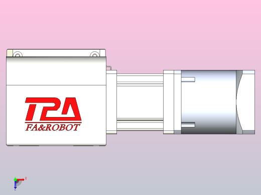 带式直线轴半闭式TPA-ONB-140-256-L1150-DR-J90-N3俯视缩略图