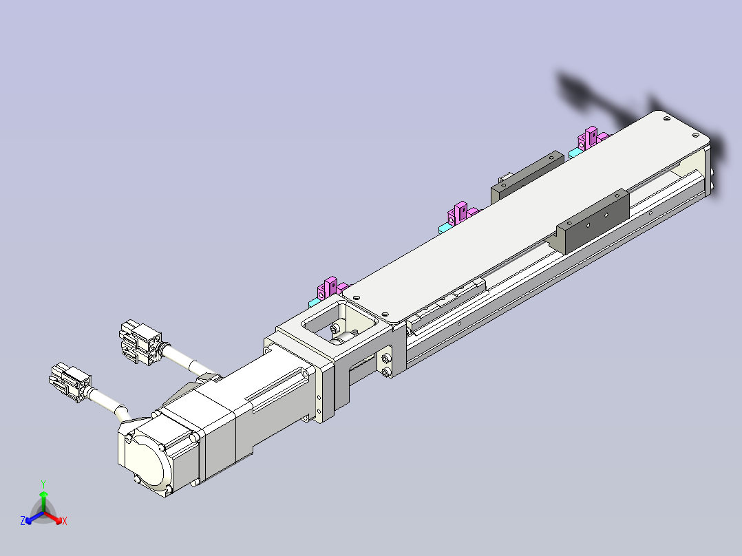 kk50-250A1-F0带MSMD012G1B电机主视图