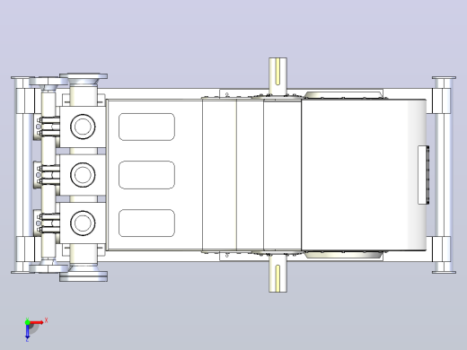 大陆 Emsco F500 泥浆泵俯视缩略图