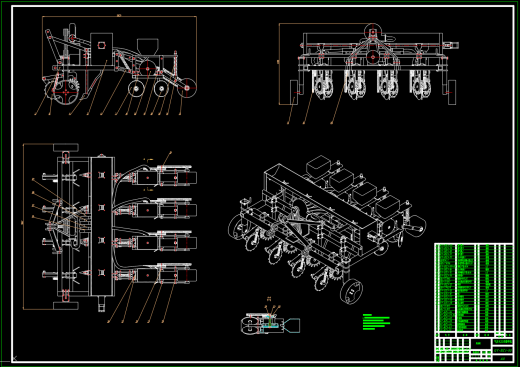 气压式玉米播种机（SW+CAD+原理说明）缩略图