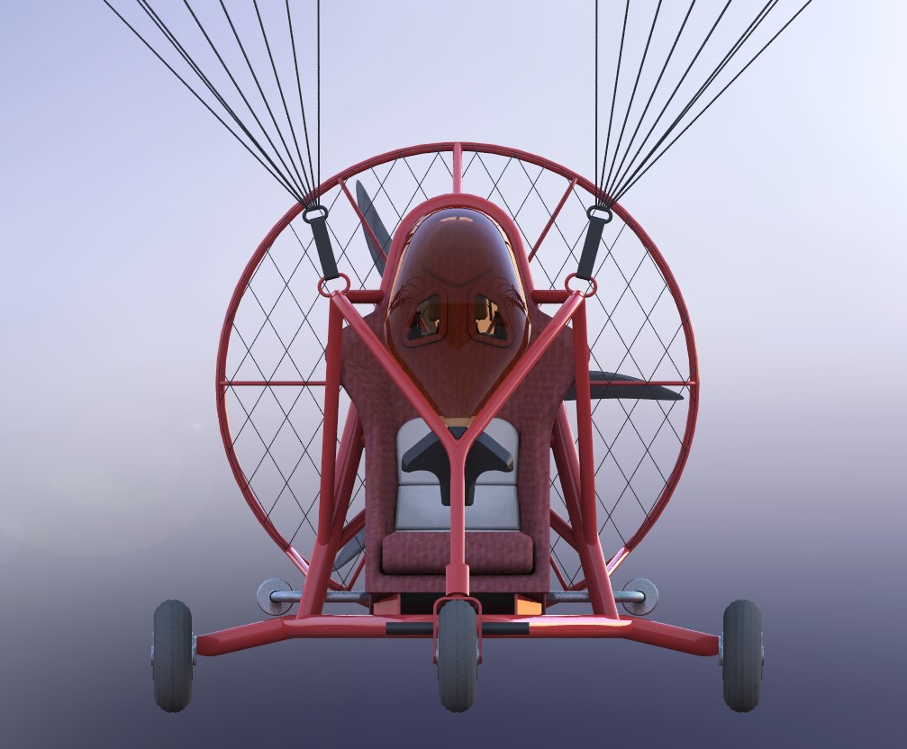 PARAMOTOR TROLLEY动力伞拖车