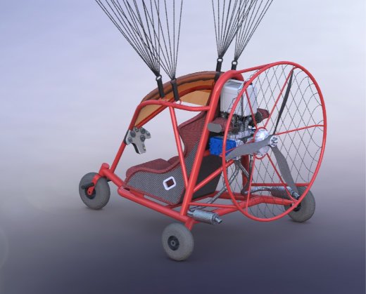 PARAMOTOR TROLLEY动力伞拖车缩略图
