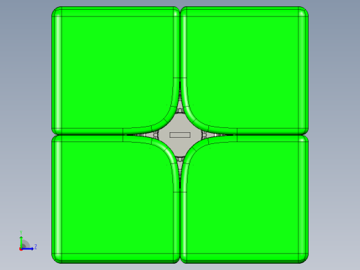 2X2速度立方体左视缩略图